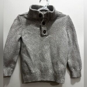 5/15$ Carter's Gray Long Sleeve Sweater